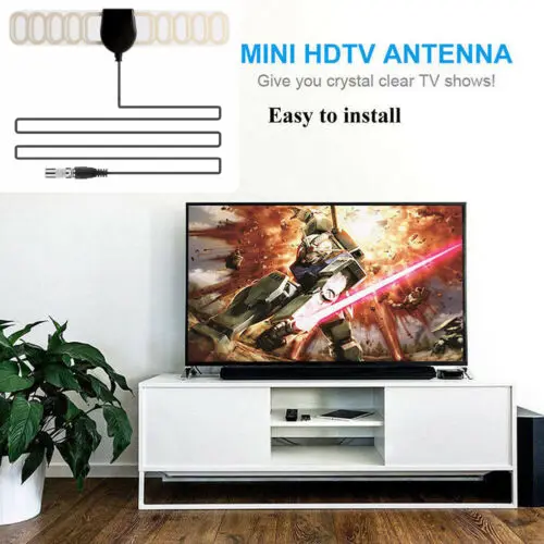 200 миля диапазонная антенна ТВ цифровая HD Skywire 4 K Antena tv 1080 P/усилитель комнатная