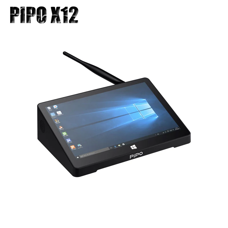 Pipo X12 Мини ПК с сенсорным экраном 10,8 дюймов HD Экран ips 1920*1280 4 к HD медиа плеер Cherry Trail Z8350 4 ядра, 4 Гб+ 64G ТВ коробка Bluetooth 4,0