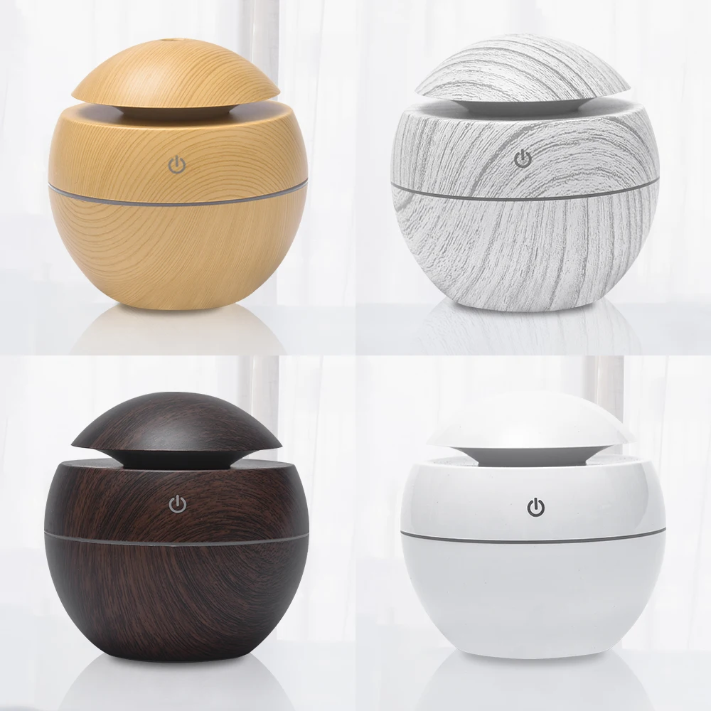  Changeable Aroma Essential Oil Diffuser Mini USB Air Humidifier Portable Ultrasonic Mist Humidifier