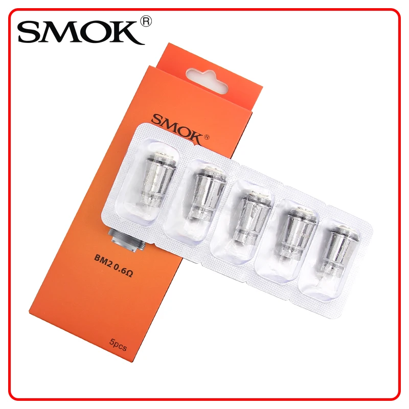 

Original SMOK TF Stick BF Mesh Coil Head Heater Core Resistance For Morph Stick 80W Kit T F Vaporizer Atomizer Tank E-Cigarette