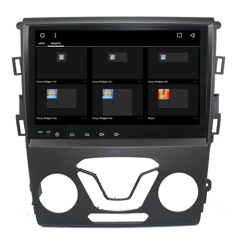 Best Ectwodvd 9inch Octa Core Android 8.1 Car DVD Player GPS Navigation Multimedia For Ford Mondeo 2013 3