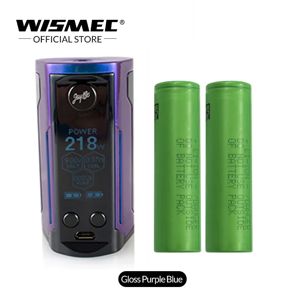 Оригинальный двойной мод Wismec Reuleaux RX GEN3 2 аккумулятора 18650 электронная сигарета