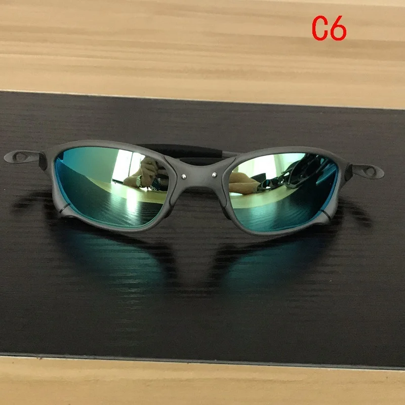 MTB Man Polarized Sunglasses Cycling Glasses UV400 Fishing Sunglasses Metal Bicycle Goggles Cycling Eyewear Riding Glasses D4-1