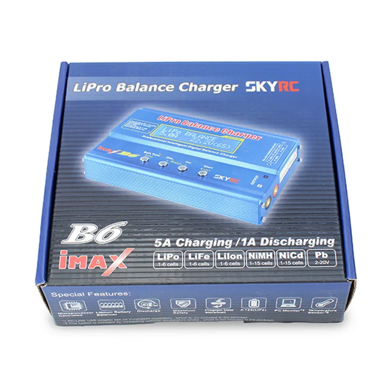 Распродажа SKYRC IMAX B6 RC Lipo NiCd NiMh аккумулятор цифровой баланс зарядное устройство