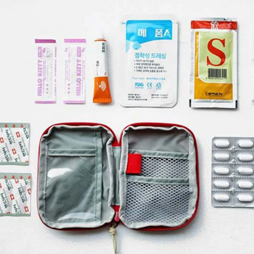 Портативная сумка для хранения первой помощи, сумка для экстренной медицинской помощи, органайзер для выживания в таблетках, комплекты для экстренной помощи, посылка, аксессуары для путешествий