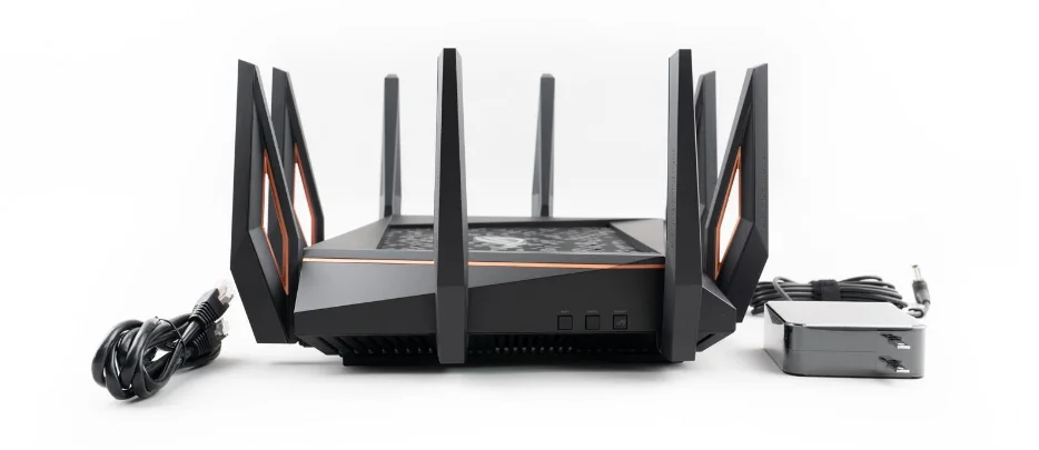  ROG GT-AX11000 Tri-band WiFi Gaming Router World's first 10 Gigabit Wi-Fi router with quad-core pro