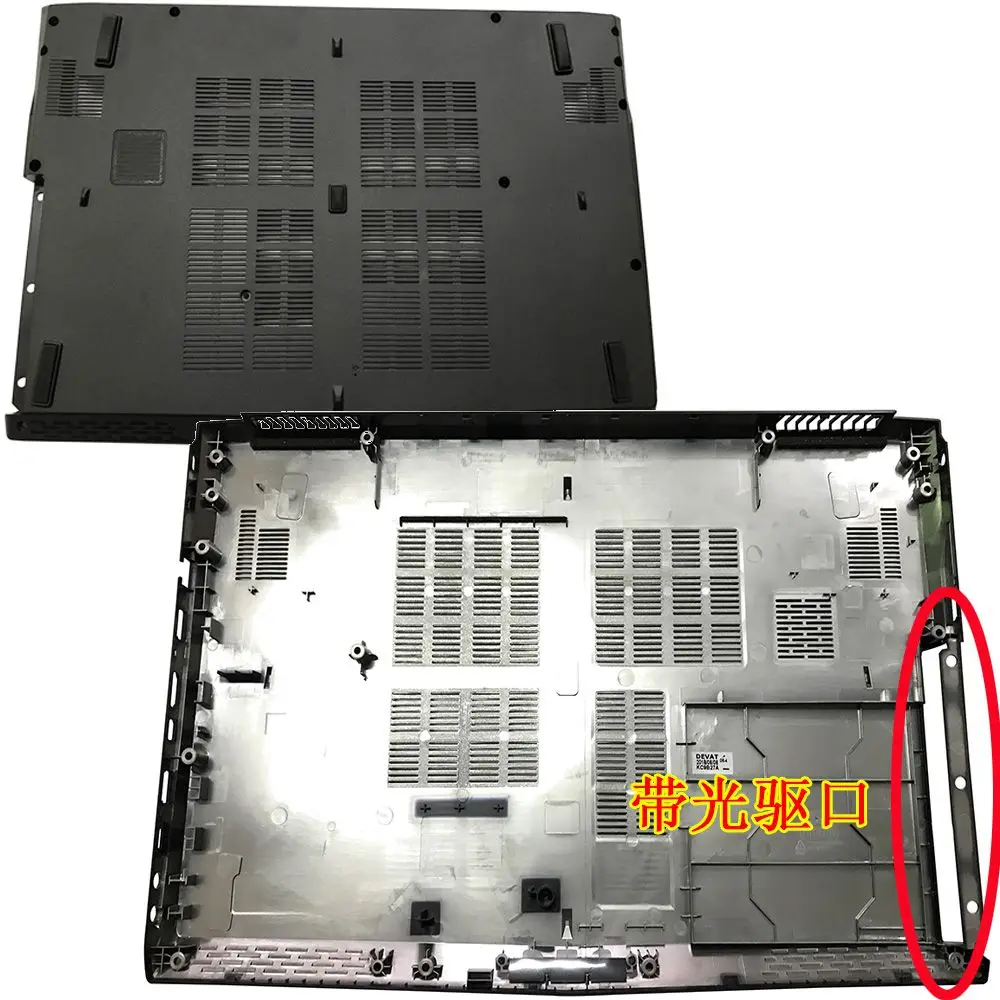 GZEELE нижний для MSI GE62 GE62MVR GE62VR MS-16J1 MS-16J2 MS-16J3 ноутбука база нижняя чехол Крышка черный