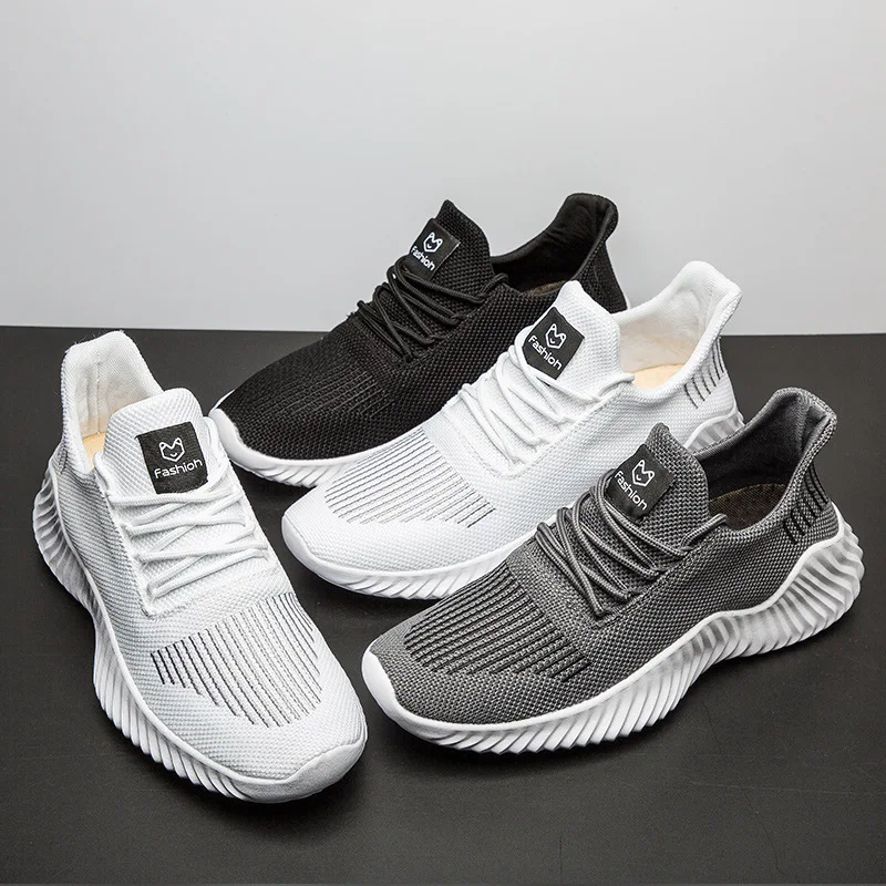 

2019 New men sneakers Big Size 39-47 designer adult lightweight Breathable trainers fashion Comfortable summer shoes men K1-47