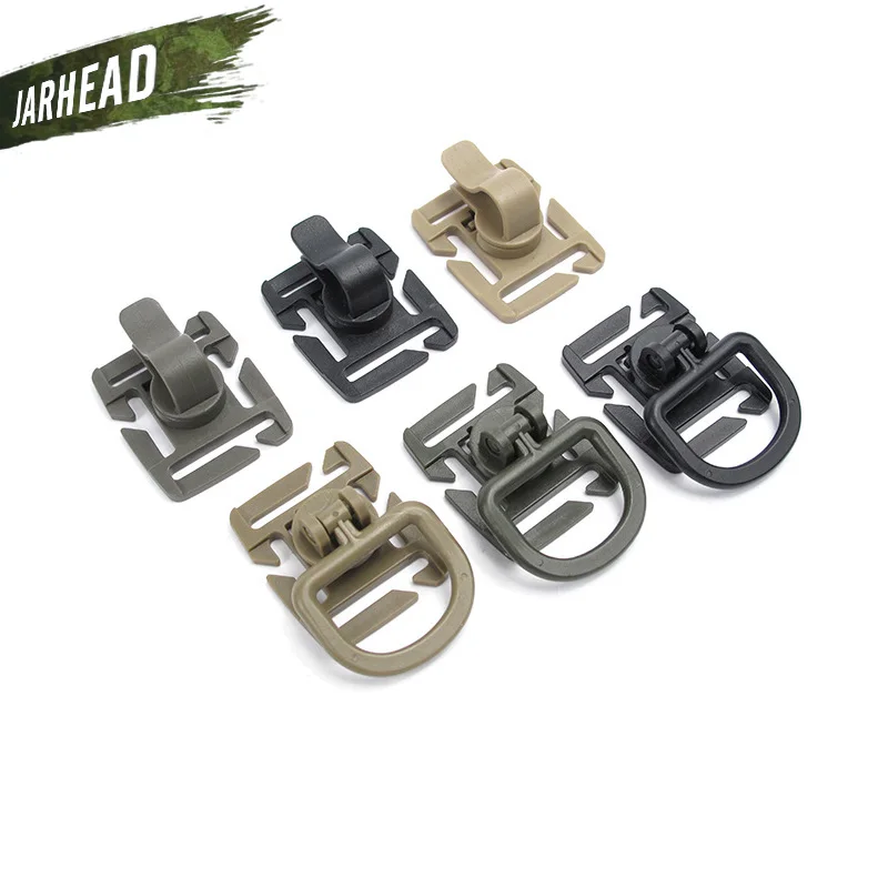 

Outdoor Army Tactical Military Rotatable D Buckle Clip Molle System Hook Backpack D-Type Buckle Accessories ,10pcs/Lot