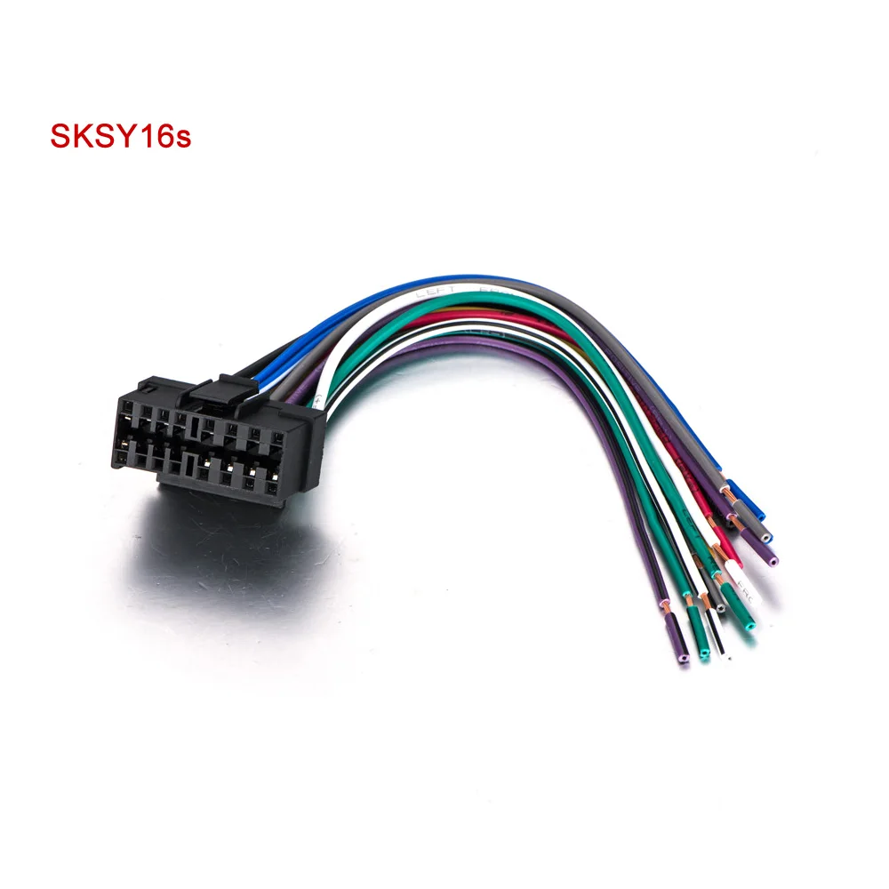 Стандартный Разъем жгут проводов для Sony CDX MEX DSX WX|wire harness connectors|cd cablecable iso |