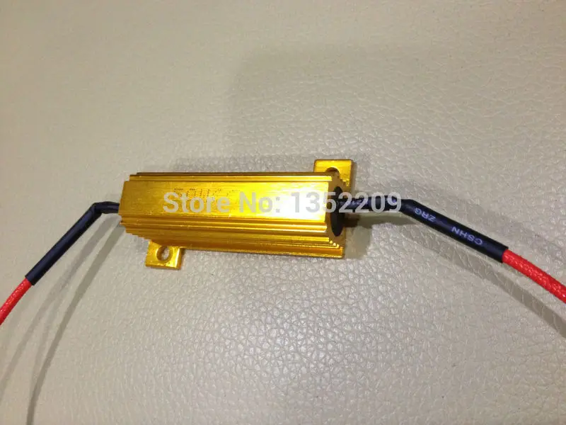 2Pcs Motorcycle 50W Load Resistor LED TURN SIGNAL Indicators Tail Light