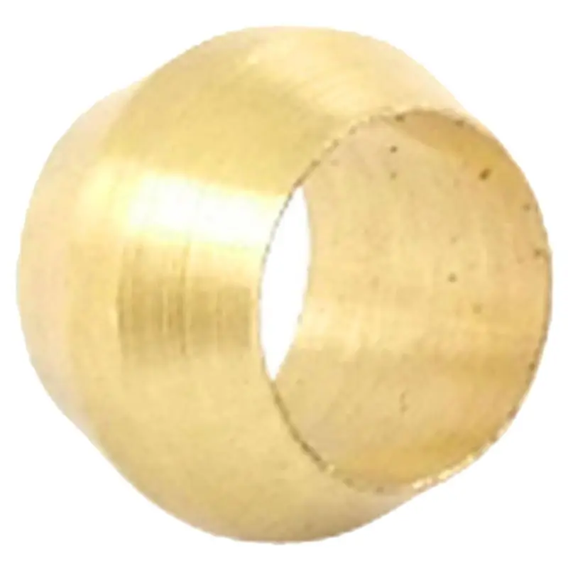 4mm Hole Dia Brass Compression Sleeve Ferrule Ringin Pipe Fittings