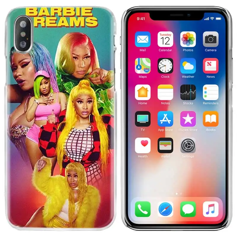 Nicki Minaj мой queen Мода чехол Clear Жесткий ПК для iPhone XS Max XR 7 8 6 6s плюс X 5 5S SE 5C 4 4S Coque Fundas - Цвет: 04