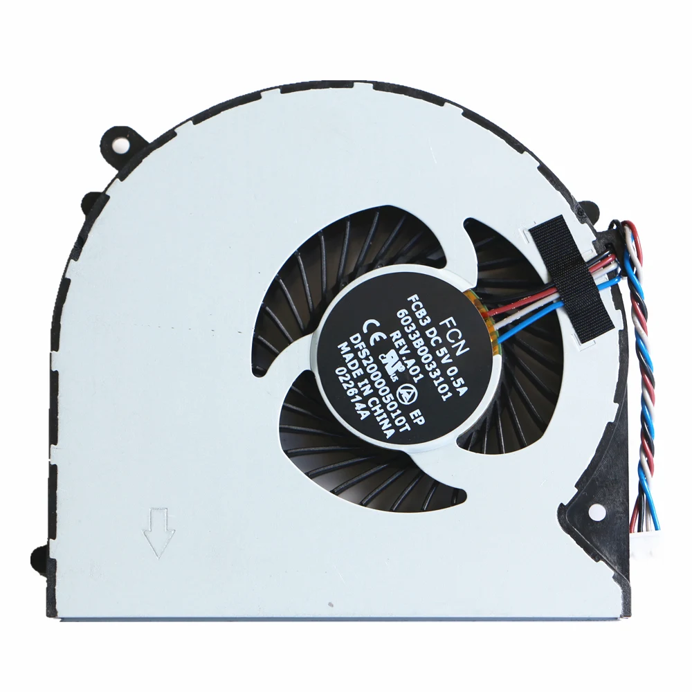 

NEW DFS200005010T FCB3 CPU FAN FOR TOSHIBA L50-AT11W1 L50-AT16W1 L50-AT11S1 L50-AT18W1 L50-B L50-A CPU COOLING FAN 6033B0033101