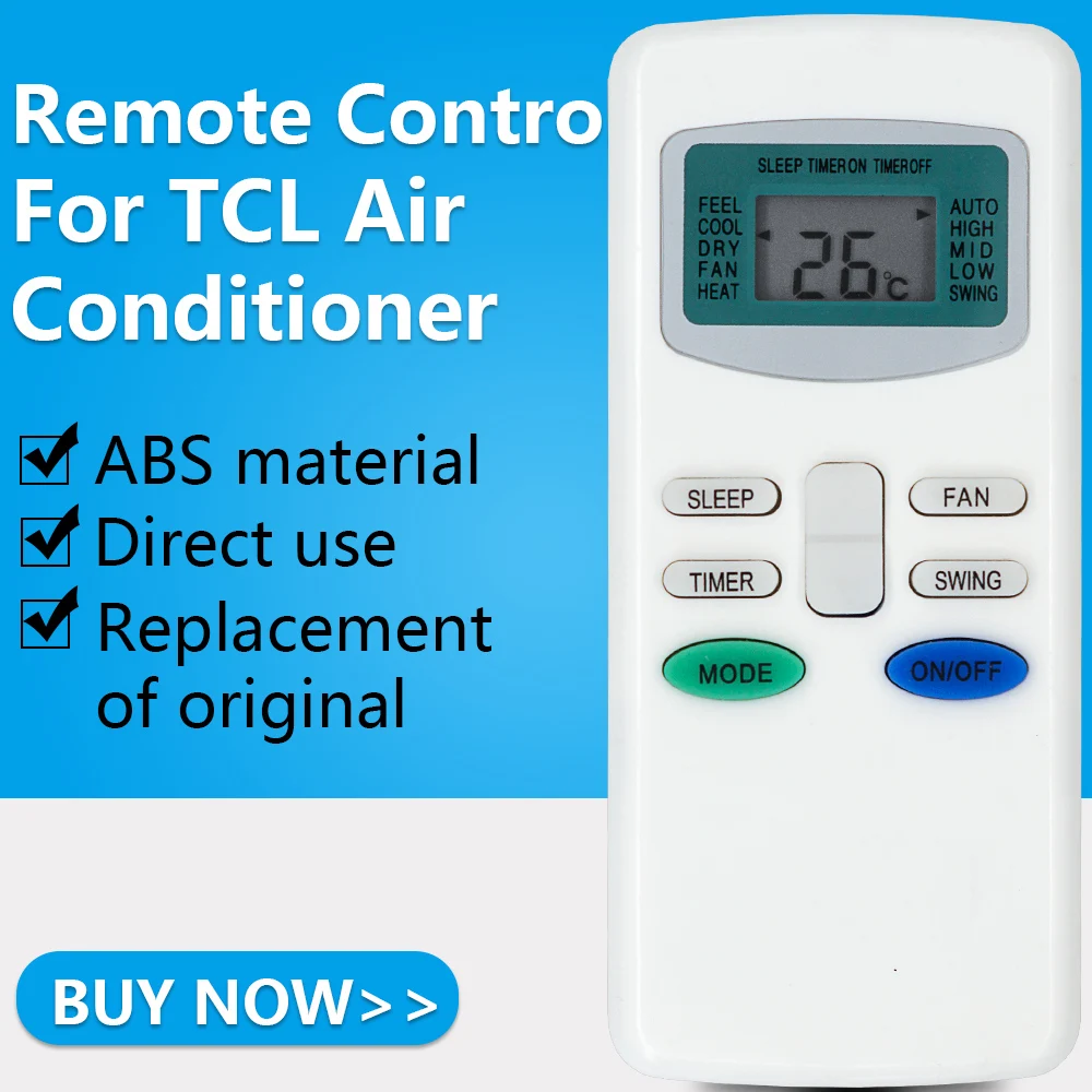 

ZF For TCL Air Conditioner Remote Control GYKQ-03 GYKQ-05 GYKQ-10E