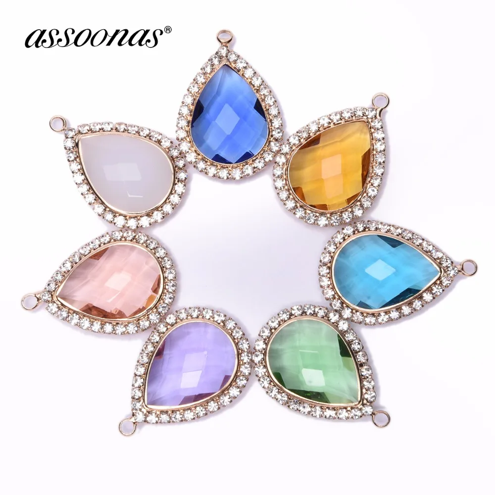 

assoonas M80,jewelry making,jewelry accessories,accessories parts,diy jewelry,crystal pendant,charms,hand made.Pendant,2pcs/bag