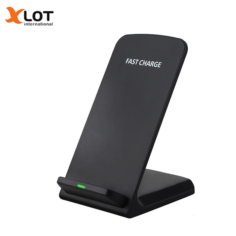 Qi Wireless Charger 2 Coils Fast speed Charging Stand Pad