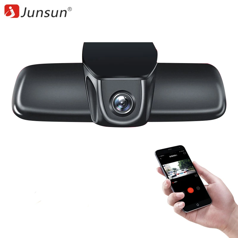 Junsun Wifi цифровой видеорегистратор Novatek 96658 регистратор ПОЛНЫЙ HD1080p