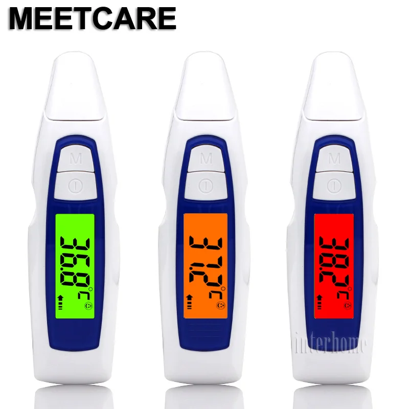 

LCD Professional Diagnostic-tool Digital Infrared Thermometer Baby Adult Body Fever Temperature Monitor Non-contact Ear&Forehead