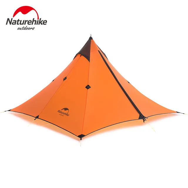 Новое поступление Naturehike 1 человек брезент палатка одиночный ни полюс Сверхлегкий