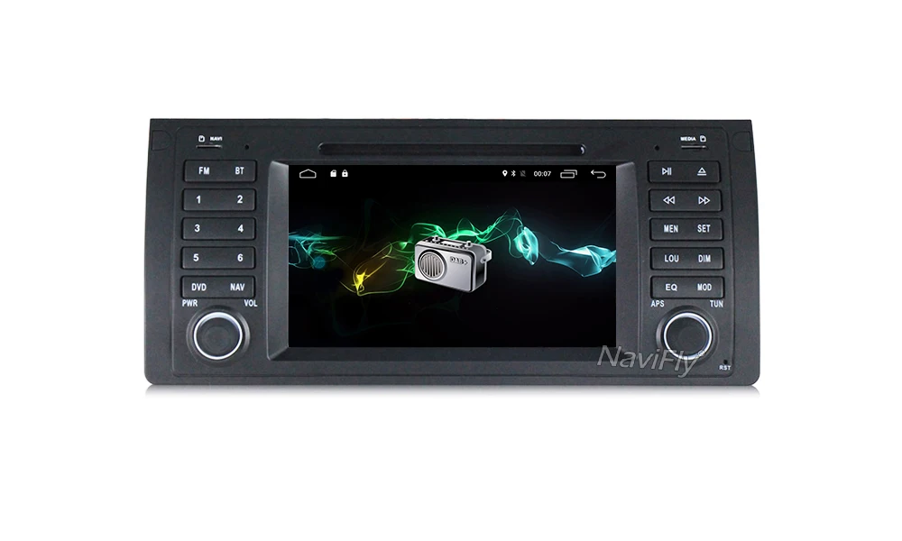 Flash Deal Wholesale! Android 7.1 Car DVD multimedia radio audio for BMW E39 E53 X5 M5 With Car dvd player GPS Navigator 4G WIFI BT X5 E39 15