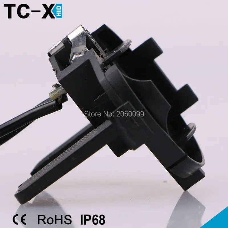 TC-X 2 Pieces VW Golf 7 Xenon H7 Headlight Bulbs Adapter for Tiguan /Scirocco / Sharan /Touran HID Lamp Holders Base Retainers