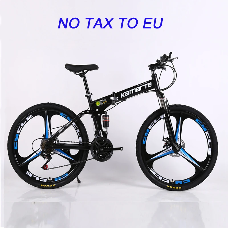 Flash Deal 26inch folding mountain bike double disc brakes bicycle 21 speed folding bicycle 6 knife wheel and 3 knife wheel mountain bike 1 Flash Deal 26inch folding mountain bike double disc brakes bicycle 21 speed folding bicycle 6 knife wheel and 3 knife wheel mountain bike 1