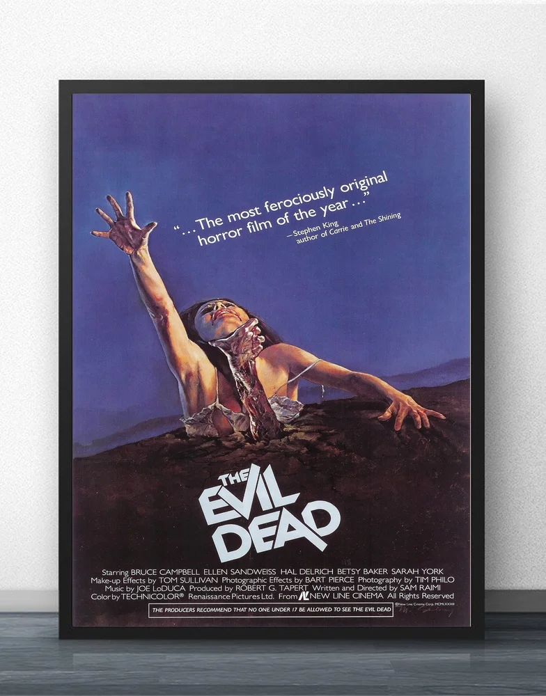 

THE EVIL DEAD Movie Wall Art Wall Decor Silk Prints Art Poster Paintings For Living Room No Frame
