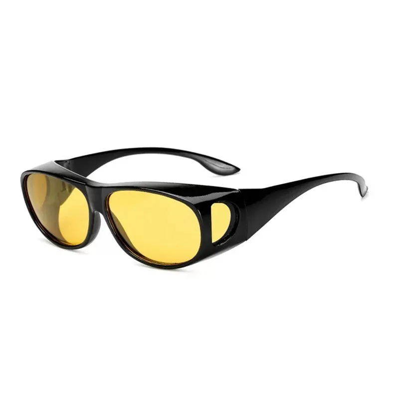 Новинка, очки для водителя с ночным видением, унисекс, HD vision, солнцезащитные очки, очки для вождения автомобиля, УФ-защита, поляризованные солнцезащитные очки, очки - Цвет: yellow