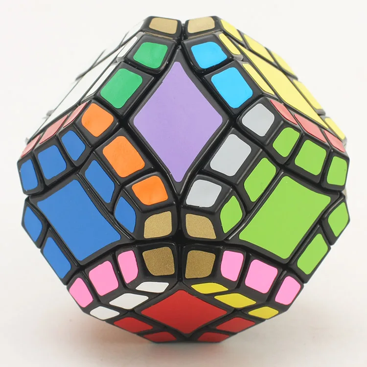 Самые новые Lanlan 3x3 Додекаэдр с 12 ось Magic Cube Головоломки Скорость Cube как Cubo Magico обучения Образование детские игрушки как подарок