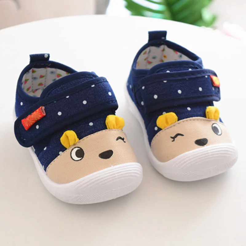 

Baby Shoes for Boys Girl Kids Sneakers Breathable Soft Soled Voiced Loss Prevention Baby Kids Shoes Funny Gift 1-3T baby