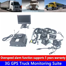 Kit de monitoreo de camión grúa/coche de carga, Ordenador de posicionamiento de teléfono móvil, monitoreo remoto en tiempo real, registro de almacenamiento SD, 3G, GPS