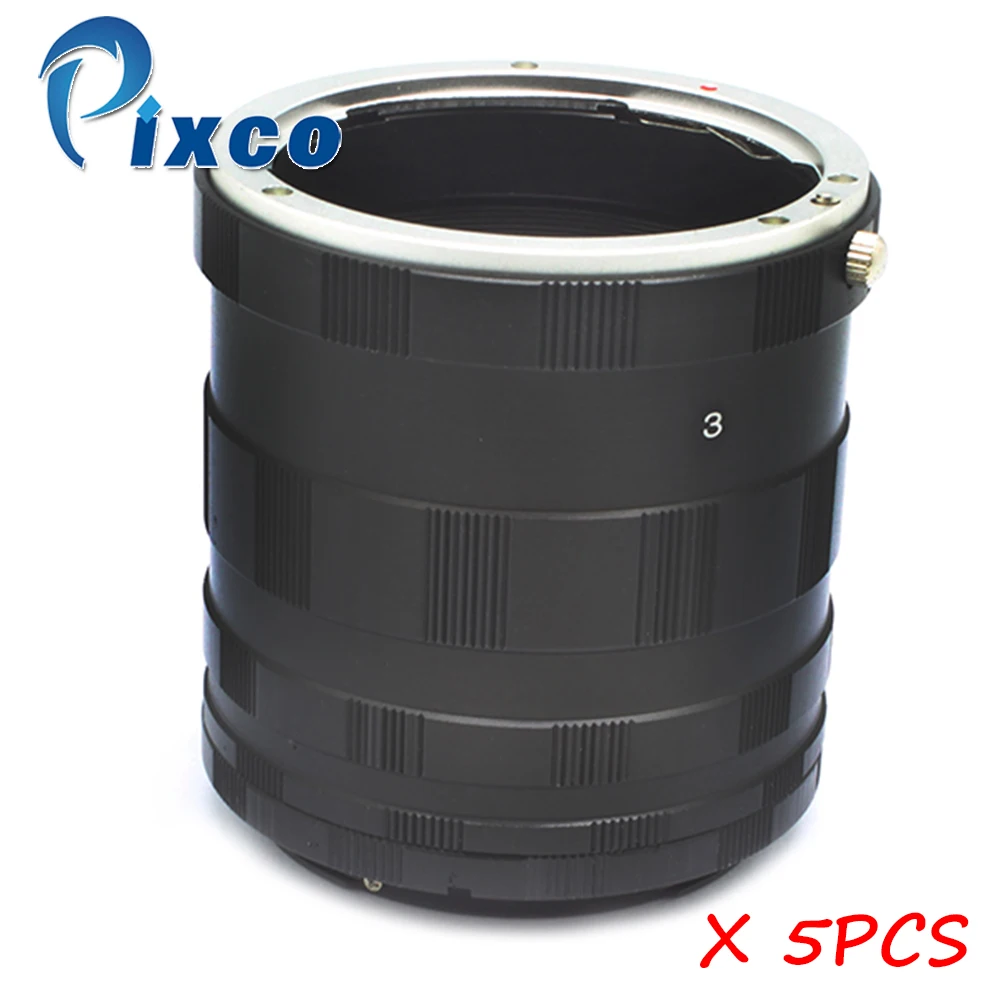 

Pixco Macro Extension Tube For CANON For EOS EF DSLR Camera 4000D(3000D), 2000D(1500D), 6D Mark II Made of metal (not plastic)