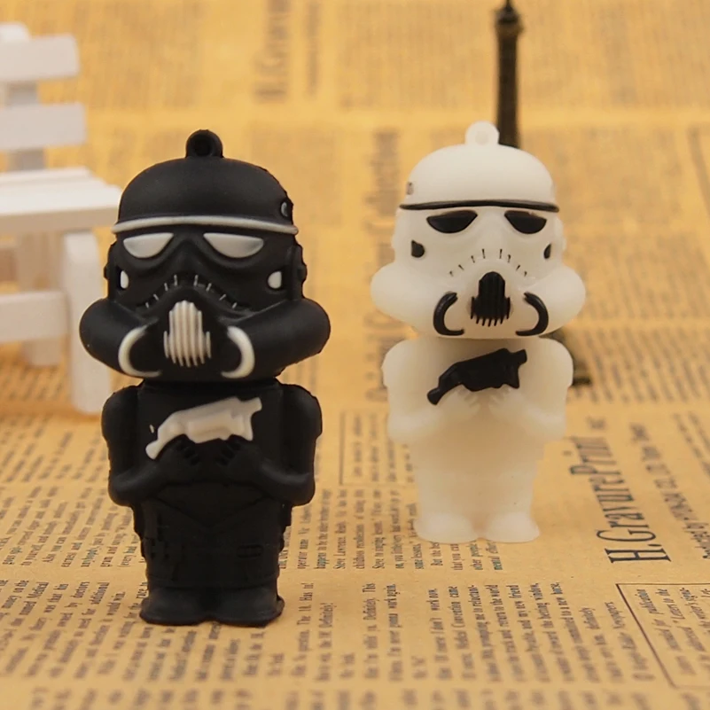 

Mini USB Flash Drive Cle Usb Star Wars Robort Memoria Usb Kids Gifts USB 2.0 32GB 64GB 128MB Pen Drive Flash Disk Pendrive