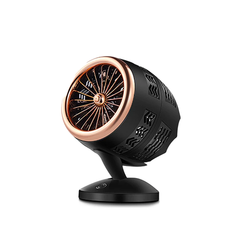 

FCSY-380 USB Creative Hawkeye Turbo Fan Mini Fan Double-blade Fan Air Cooler Two Speed Control Summer Cooling Fan Presale