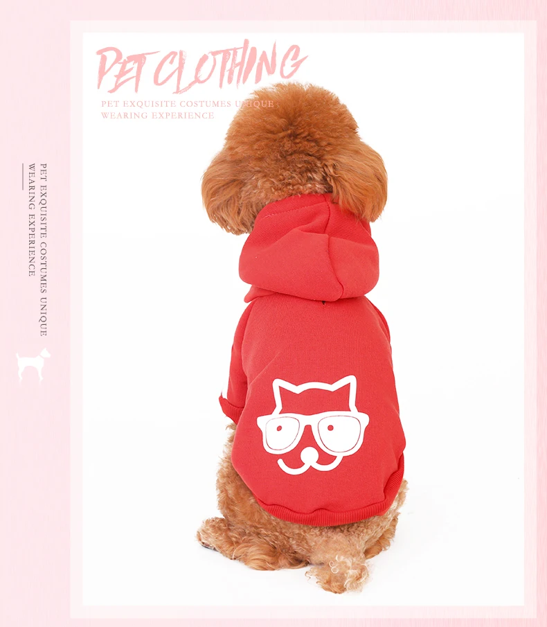 Худи с кошкой для домашних собак, хлопковое пальто с котенком, дизайнерский Повседневный свитер с рисунком котенка, комбинезон, толстовка, одежда с котенком