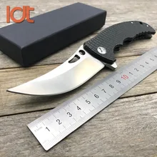 LDT Персия Twosun Kwaiken D2 лезвие титановая ручка нож походные ножи для выживания карманный Открытый тактический нож EDT инструмент