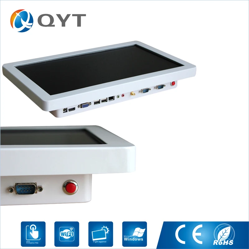 Industrial Pc Manufacturers Chemical Industry 15.6 inch Resolution 1366*768 Celeron 3855U 1.6GHz cpu OEM All In One Touch Pc