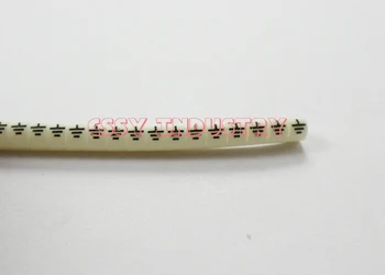 

1000PCS/lot EC-0 1.5mm2 cable marker earth symbol white color