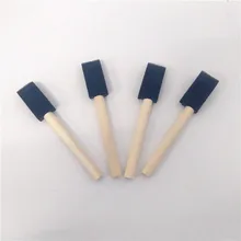 4 шт. ширина 2,5 см набор губок кисть-губка деревянная Handel акварель, масло, живопись милые художественные инструменты студенческие канцелярские принадлежности