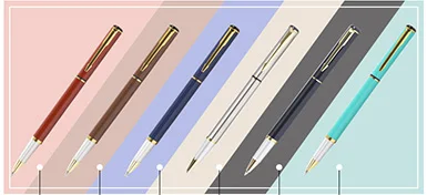 Шариковая ручка деловая подпись в офисе ручка маркер гелевая ручка Шариковая Ручка-роллер простая элегантная с синими чернилами Мода - Цвет: black