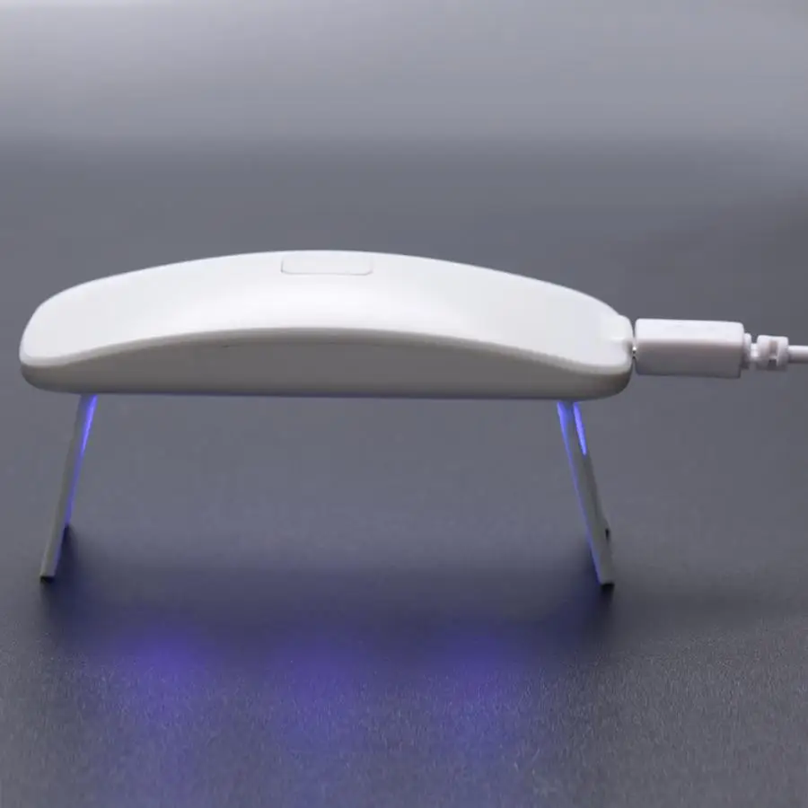 3 Вт портативная мини светодиодная УФ-лампа для ногтей гель-сушилка машина для дизайна ногтей лампа для маникюра USB кабель для домашнего использования сушильная лампа для гель-лака