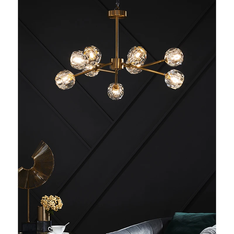 

Modern Pendant Ceiling Lamps LED Crystal Pendant Lights Pending Lighting Hanging Lamp Living Room Dining Room Light Fixtures