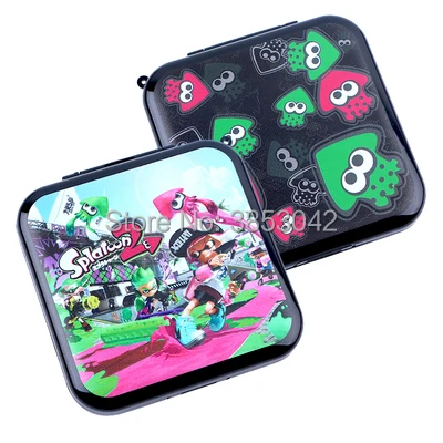 Waterproof Anti-Shock Game Card Storage Box with 12 Game Card Slots and 12 Micro SD Card Holders for Nintend Switch (2)