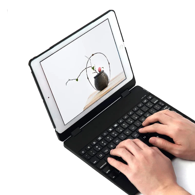 2 For iPad 2018 Keyboard Case