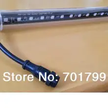 5 шт. 2 м длиной DMX512 360 градусов 3D светодиодный цифровой Метеор трубка; 3D dmx вертикальная трубка; 32 пикселя/Каждая трубка; IP65; DC12V; 48 Вт; 30 мм диаметр