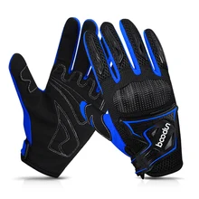 Спорт на открытом воздухе Туризм зимние велосипедные перчатки для мужчин и женщин полный палец ветрозащитный Теплый ручной мотоциклетные перчатки противоскользящие дышащие