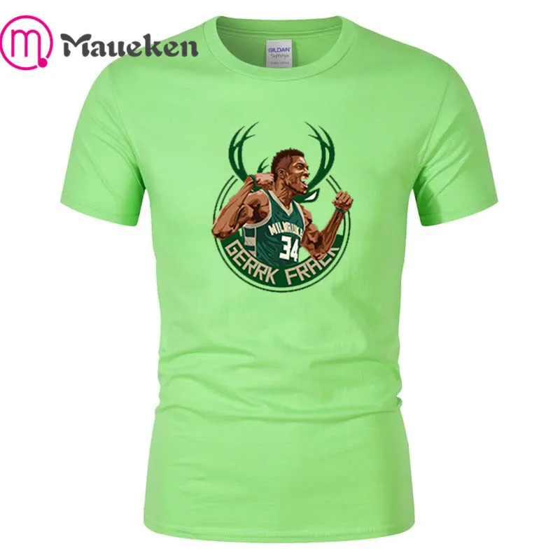 Футболка Giannis Antetokounmpo хлопковая футболка с короткими рукавами подарок 0324 8
