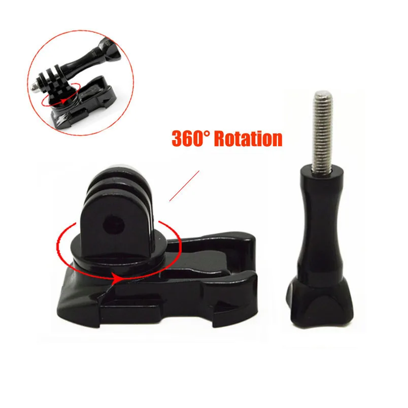 

Mount 360 Degree Rotate Quick Release Buckle Vertical Surface Mount For GoPro Hero 7 5 6 4 3+ 2 1 SJCAM Xiaomi yi 4k Accessories