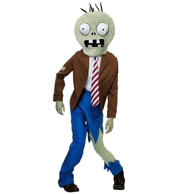 Adult Mens Game Plants Vs Zombies Halloween Cartoon Zombie Cosplay Costume  To Be A Real Blast - Cosplay Costumes - AliExpress